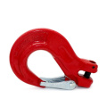 G80 clevis sling hook with cast latch for lifting